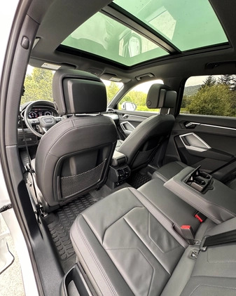 Audi Q3 cena 143000 przebieg: 18542, rok produkcji 2021 z Myślenice małe 781